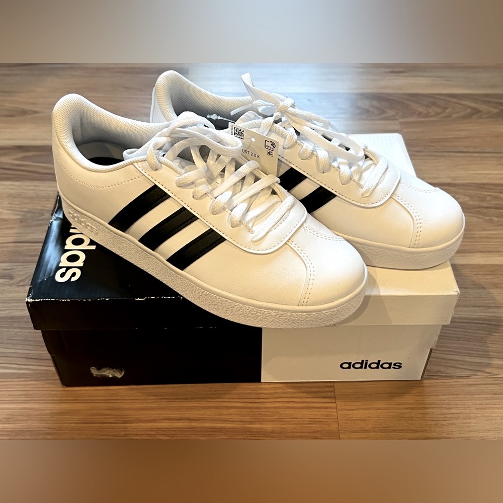 NWT Adidas VL Court 2.0 Shoes